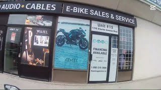Quick lunch ride to Emmo E-bikes