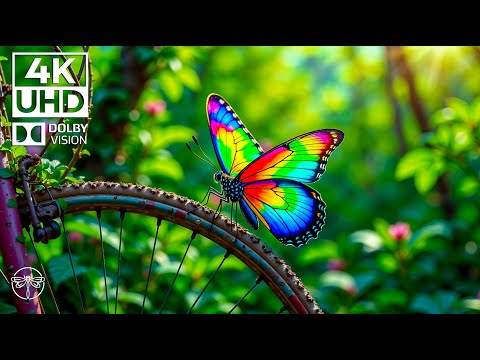 The Insect Choir 4K 🦗🎼 | Soft Piano & Nature’s Whisper in a Calm, Green Oasis