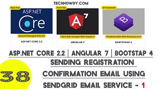 Angular 7 | Asp.Net Core - Sending Registration Confirmation Email Using SendGrid - 1