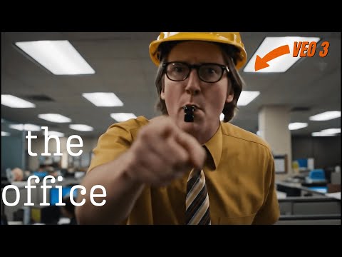 I Created a The Office Episode Using VEO 3 | Jim's Bear Attack Prank