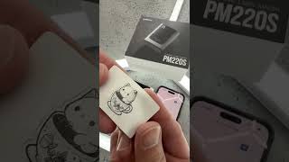 Nelko PM220S Label Maker #thermallabels #thermalprinter #labelmaker #labels #label #stickers