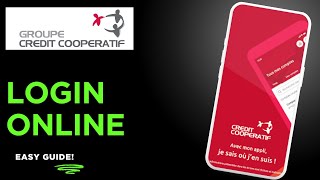 How to Login Crédit Coopératif online banking - France
