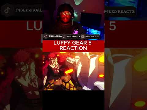 FIRST TIME WATCHING LUFFY GEAR 5 TRANFORMATION Reaction .  #onepiece #luffyanime