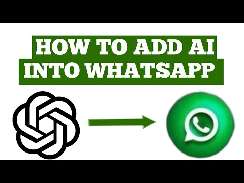 How  to add AI in to Whatsapp