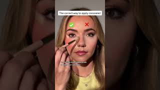 The best way to apply concealer! #concealerhack #makeuphacks #IPSY