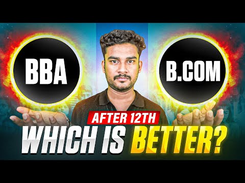 Best Career Options After 12th? BBA vs BCom Full Comparison #bba #mba