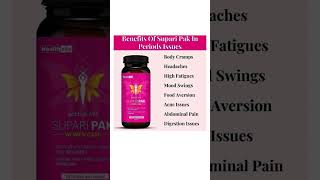 Healthally PCOS PCOD Care Supplement Supari Pak for Woman Health | #artuinfotech #periodcrampsrelief