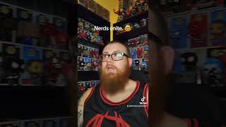 Nerds unite. #fyp #spiderman #marvel #beardedspiderman #nerd #collection #toys #geek #funkopop