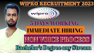 Wipro Recruitment 2023| Wipro Hiring for Fresher 2023| Fresher jobs in Wipro| Wipro Hiring 2023