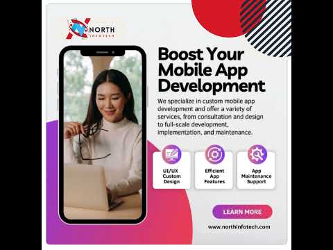 "📱 Supercharge your mobile app development journey with North Infotech!