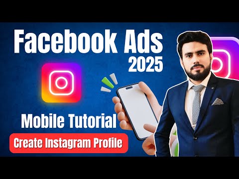 Lec 11 (b) | How to create Instagram profile and how to connect it with facebook page using mobile ?