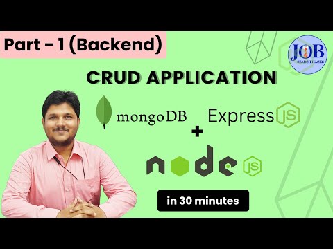 CRUD APP using NodeJS | MONGODB | EXPRESS | EJS | JAVASCRIPT - PART 1