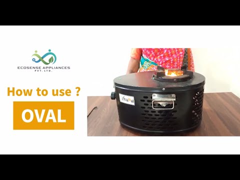 How to Use Oval Eco Chulla a pellet based Improved Cookstove?
