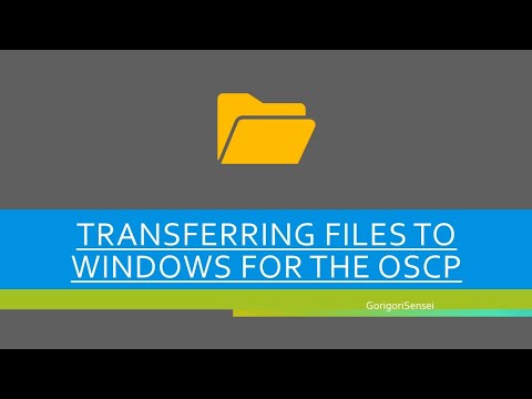 Transferring Modules on Windows for the OSCP