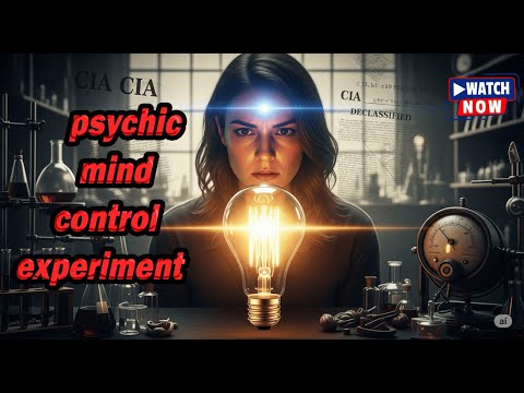 CIA's Third Eye  Experiment –new leaking video