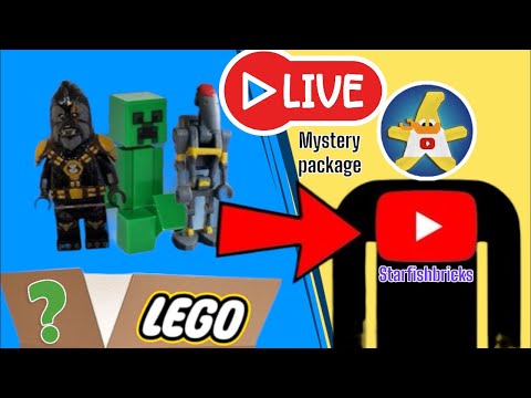 Opening a mystery Lego package from @Starfishbricks