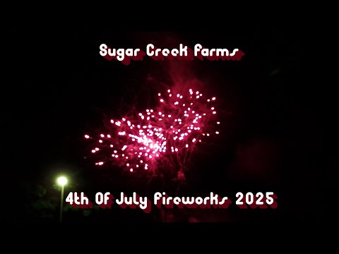 Sugar Creek Farms Fireworks 2025