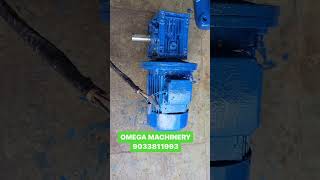 Worm Gearmotor 1 hp at omega machinery #gearmotor #wormgear  #wormgearbox #helicalgear #helical