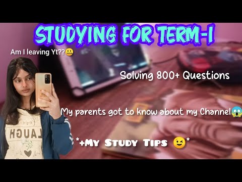 📚✏️ Term 1 in 2 Days! Solving 800 Qs 📖🧪 + My Parents Found Out 😳 Study vlog