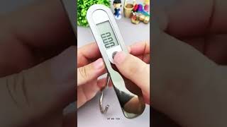 Digital Luggage Scale | Portable Electronic Scale Weight #shorts