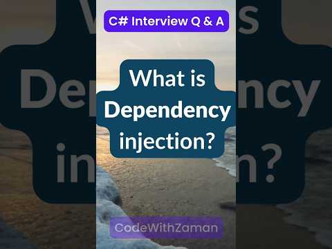 Dependency Injection in C# Explained | Beginner to Advanced Guide