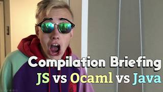 Compilation Briefing: JS vs Ocaml vs Java