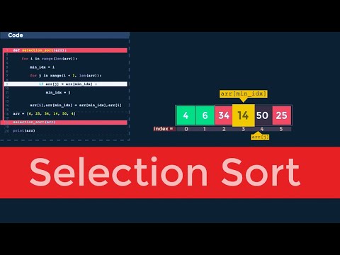 Selection Sort in Python - Very Simple and Intuitive with Example