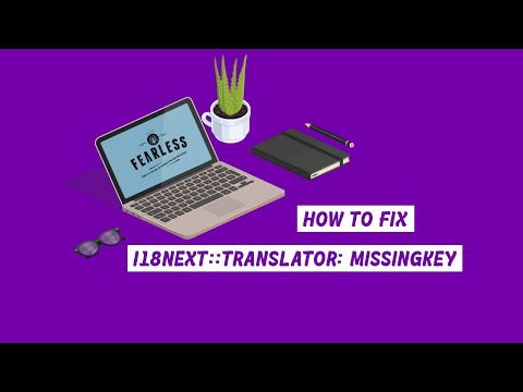 How To fix i18next::translator: missingKey in ReactJS