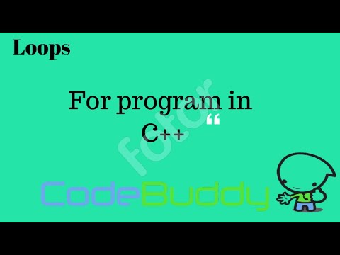 (6/14) For loop program in C++ | Beginners