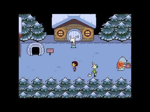 UNDERTALE - True Pacifist.(SNOWDIN TOWN)