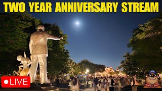 🔴 Live: Two Year Anniversary Stream at Disneyland! - Come Celebrate with Me! - 07/11/25