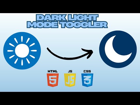Create a Dark/Light Mode Toggle with HTML, CSS & JavaScript | Easy Tutorial 💡