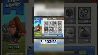 I Completed Clan Games Points In Clash Of Clans #shorts #clashofclans
