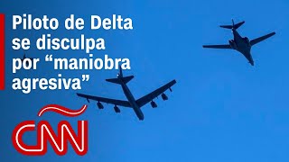 Piloto de Delta se disculpa por “maniobra agresiva” para evitar un bombardero B-52