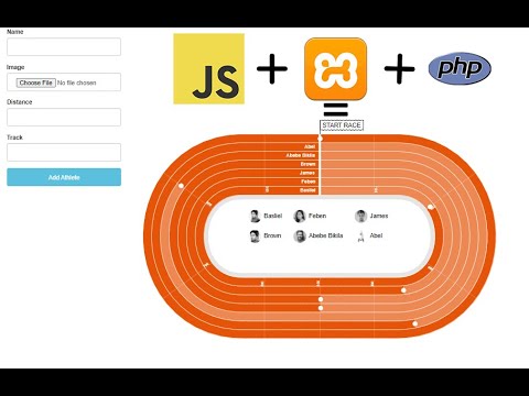 How to develop Track CHART by using PHP, XAMPP AND JS