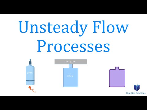 Unsteady Flow Processes | Thermodynamics | (Solved Examples)