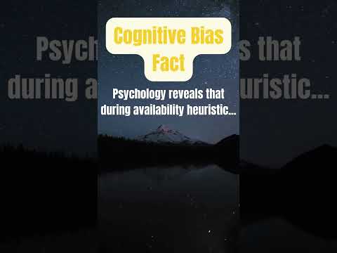 Decoding Availability Heuristics: How Your Mind Plays Tricks on Perception #psychologyfacts