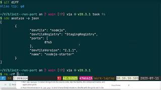`odo init`: Add new `--run-port` flag to set ports into initial Devfile