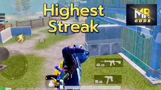 🥵BEST STREAK IN TDM PUBG MOBILE🔥 #pubgmobile #bgmi #mrcode