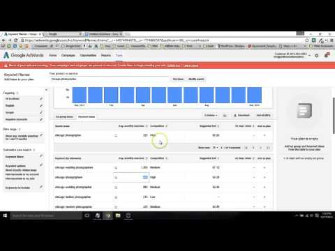 Using Google Keyword Planner For SEO Keyword Research