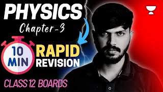 Current Electricity in 10 mins 😱🔥 Ch 3 Physics Class 12 Boards 2024 | Score 95+ Zaki Bhaiya