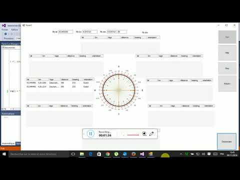 Test hmi pour lorientation spatiale des aveugles