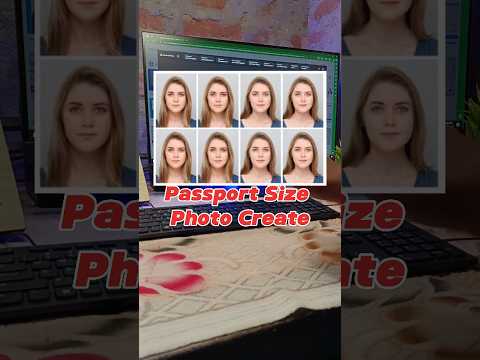 Passport size photo Kaise banaye 🤩🔥🤫 #hacks #windows #passportphoto #passport #windowstricks #tips
