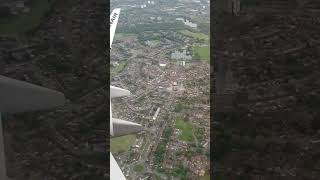 Views from above Birmingham 🌎 flying high #travel #uk #flyinghigh #shorts #shortsfeed #shortsyoutube