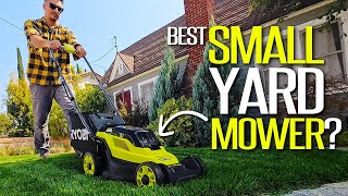 The Best Lawn Mower for Small Spaces | Ryobi's Hidden Gem