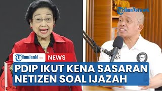 Reaksi Megawati soal Ijazah Palsu Jokowi, PDIP Ikut Kena Sararan Netizen