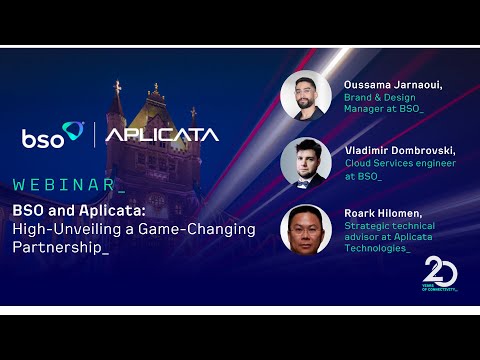 Revolutionizing Industry: The BSO & Aplicata Technologies Strategic Alliance Webinar