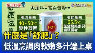 什麼是「舒肥」？ 低溫烹調肉軟嫩多汁端上桌【發現科學】