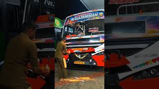 MALAYAMMAN ROADWAYS BUS MORNING POOJA#shorts #privatebus #firstride