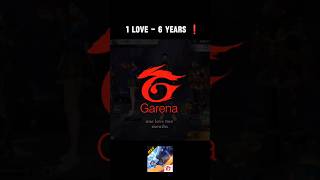 1 love..6 years 😇💕...... #ff #trending #freefire #fflovers #gaming #ffstatus #freefiremax